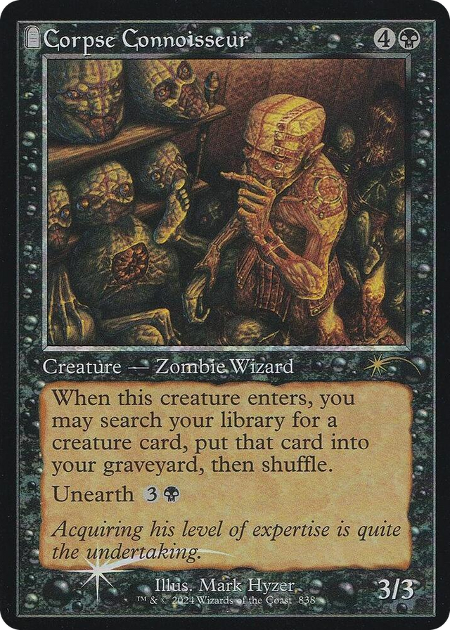 0838 Corpse Connoisseur (Retro Frame) R Secret Lair Drop Series