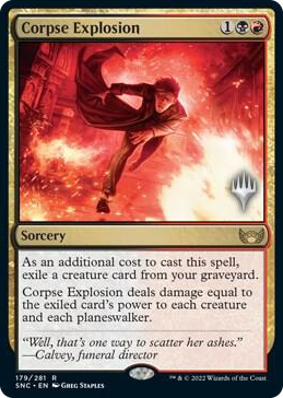 0179 Corpse Explosion R Promo Pack: Streets of New Capenna