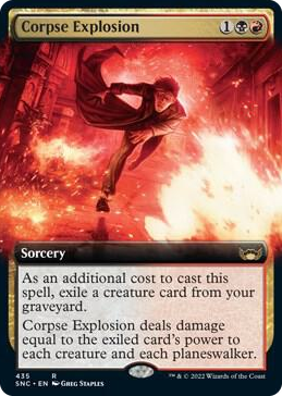 0435 Corpse Explosion (Extended Art) R Streets of New Capenna
