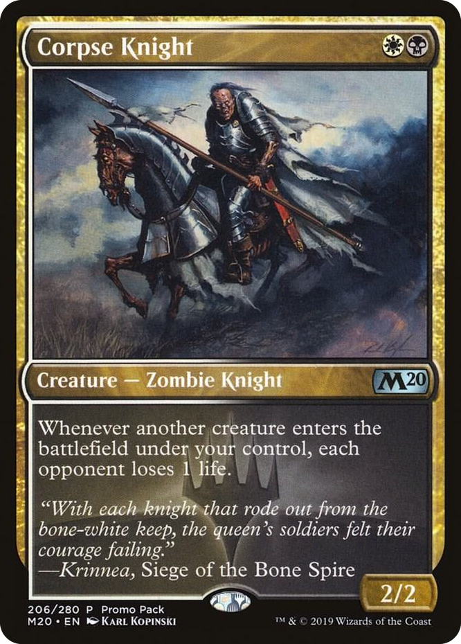 0206 Corpse Knight P Promo Pack: Core Set 2020