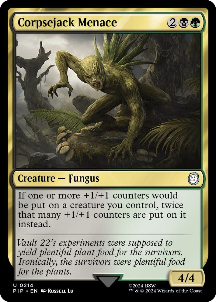 0214 Corpsejack Menace U Universes Beyond: Fallout