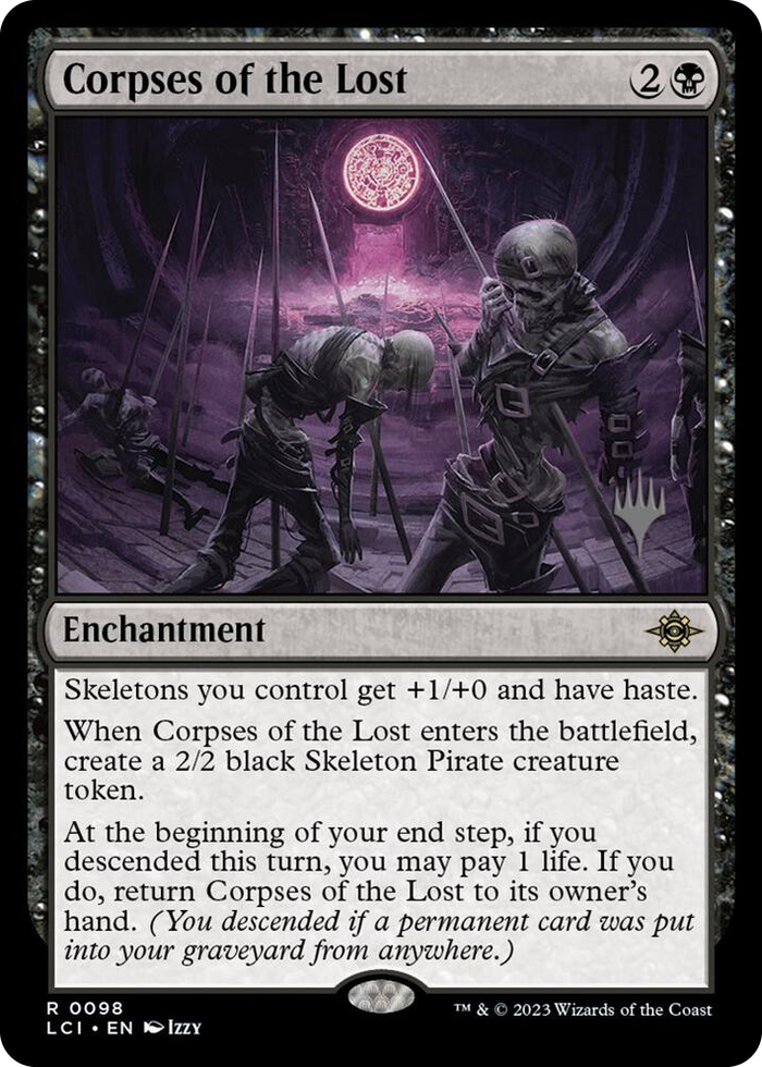 Corpses of the Lost #98 R - Promo Pack: The Lost Caverns of Ixalan Pokemon card