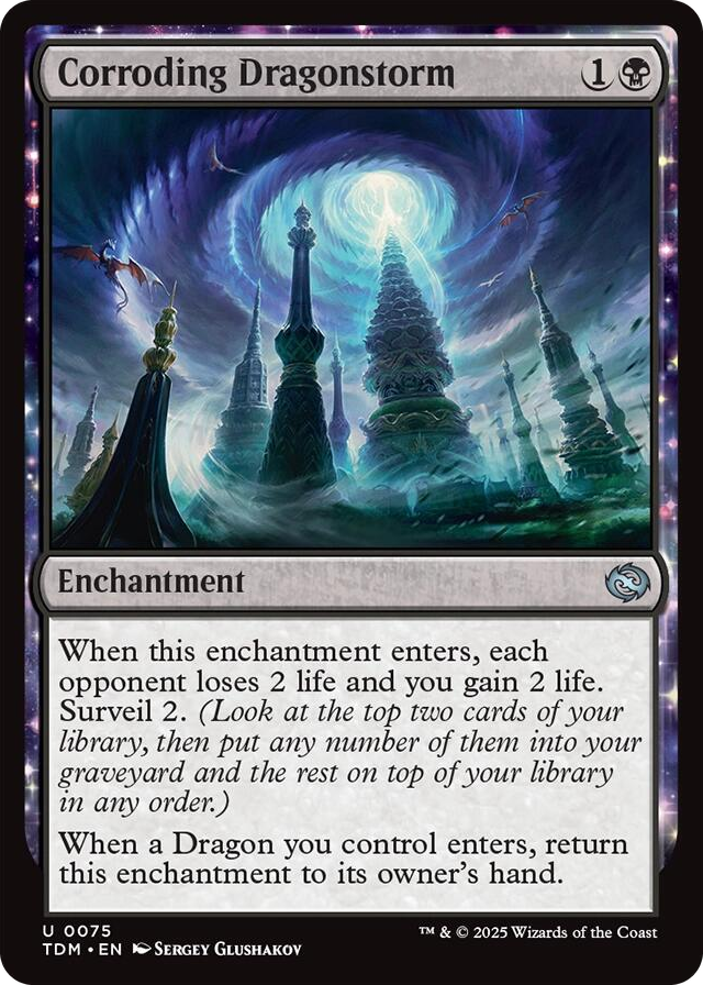 0075 Corroding Dragonstorm U Dragonstorm