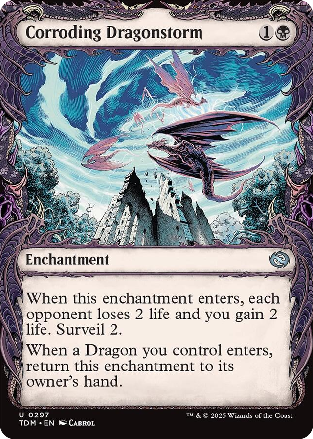 0297 Corroding Dragonstorm (Showcase) U Dragonstorm