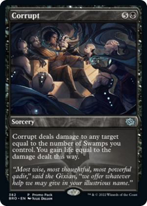 0382 Corrupt P Promo Pack: The Brothers' War
