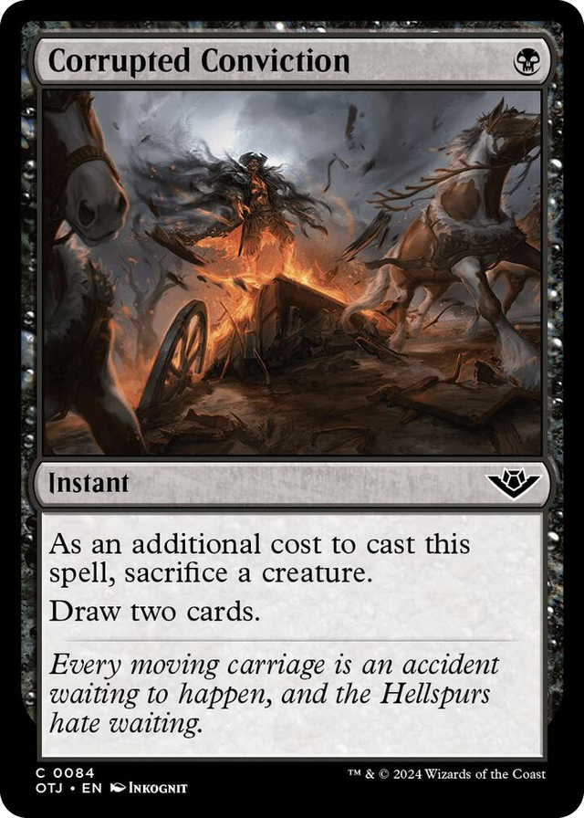 0084 Corrupted Conviction C Outlaws of Thunder Junction