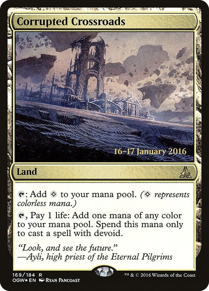 Corrupted Crossroads #169 R - Prerelease Cards Pokemon card