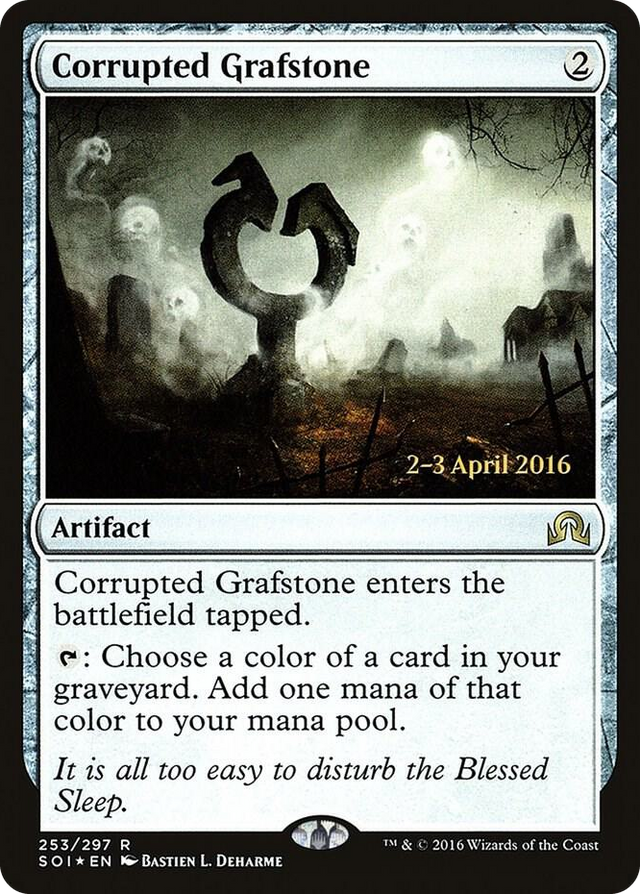 0253 Corrupted Grafstone R Prerelease Cards