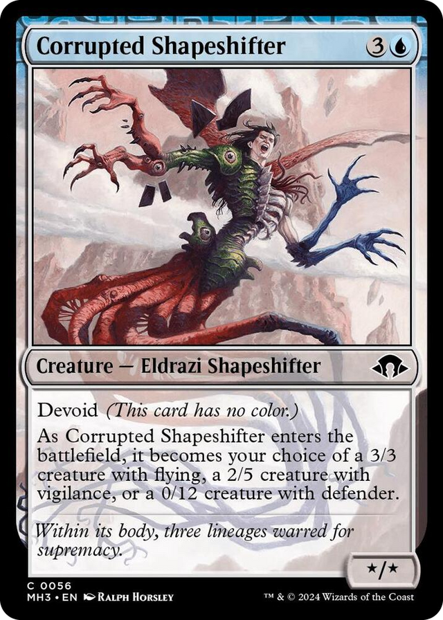 0056 Corrupted Shapeshifter C Modern Horizons 3