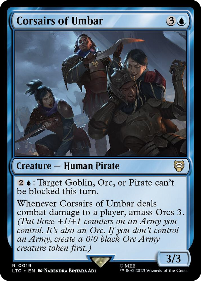 0019 Corsairs of Umbar R Commander: The Lord of the Rings: Tales of Middle-earth