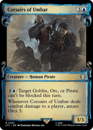 0421 Corsairs of Umbar (Showcase Scrolls) R Commander: The Lord of the Rings: Tales of Middle-earth