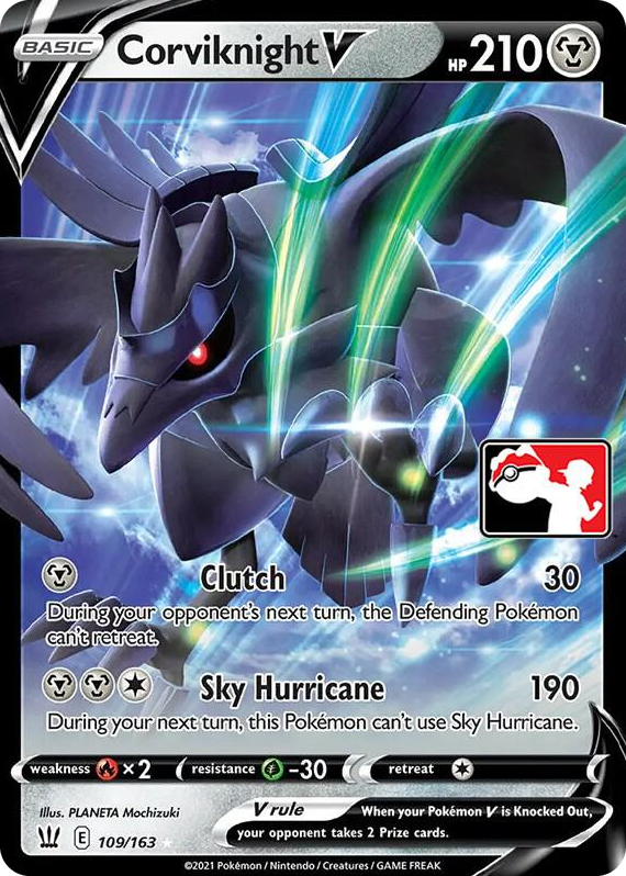 0109 Corviknight V Ultra Rare Prize Pack Series Cards