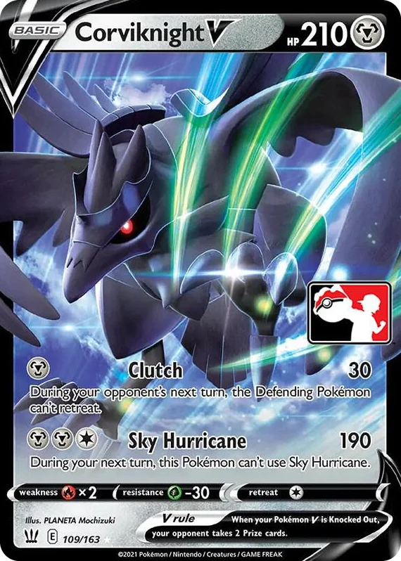 0109 Corviknight V Ultra Rare Prize Pack Series Cards