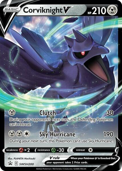 0200 Corviknight V - SWSH200 Promo Sword & Shield Promo Cards
