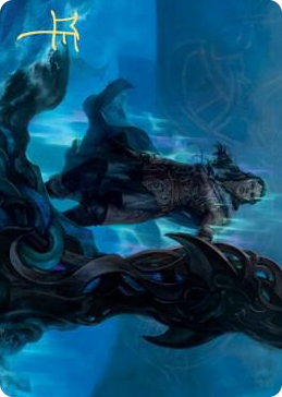 0012 Cosima, God of the Voyage Art Card (Gold-Stamped Signature) S Art Series: Kaldheim