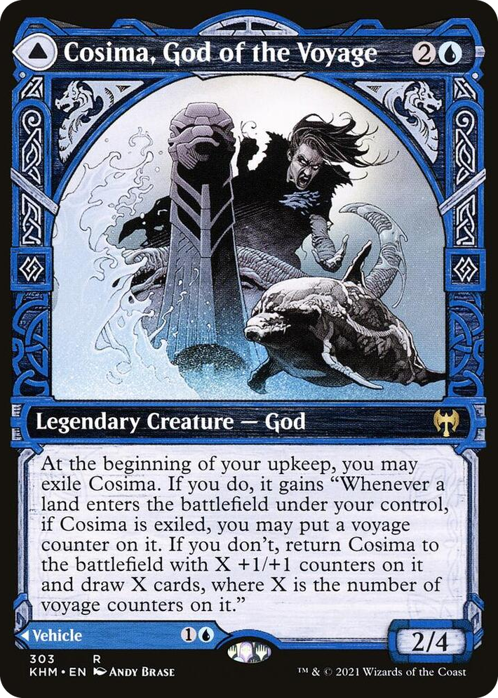 0303 Cosima, God of the Voyage (Showcase) R Kaldheim