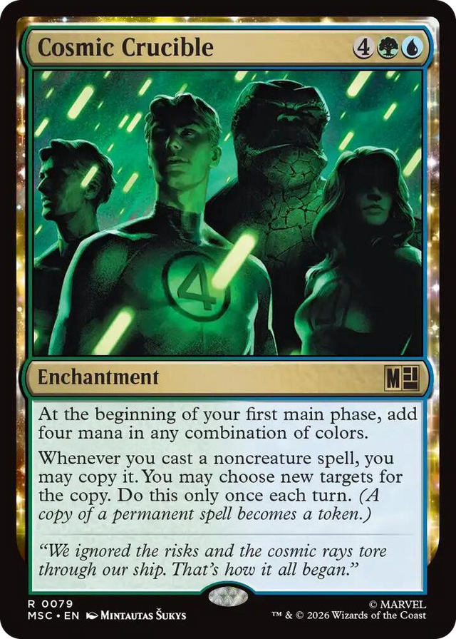 0079 Cosmic Crucible R Commander: Marvel Super Heroes
