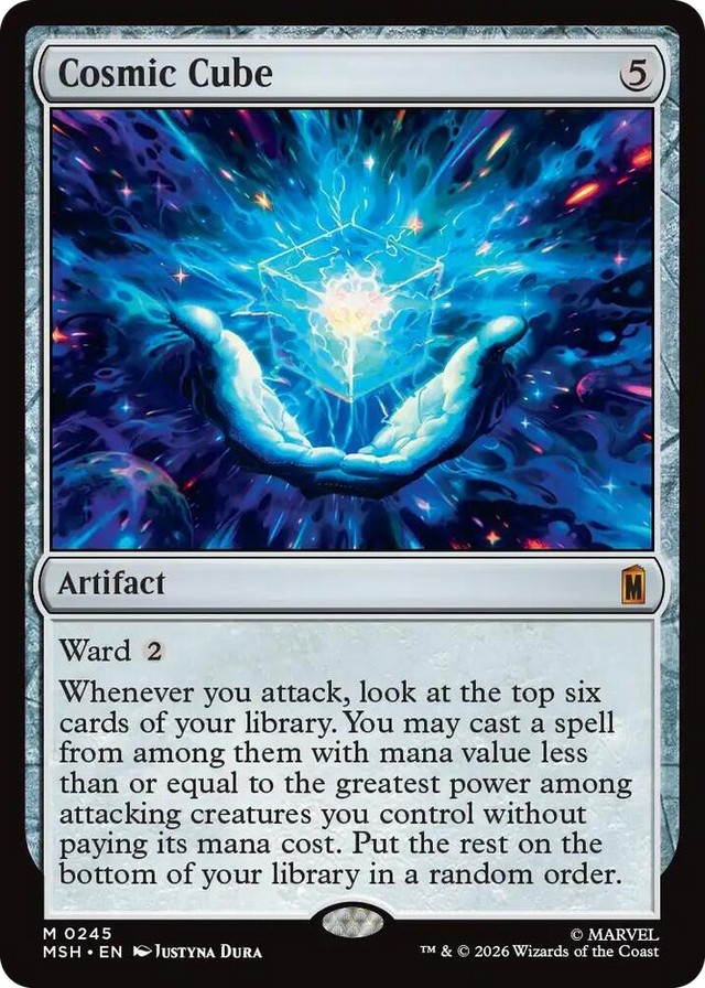 0245 Cosmic Cube M Marvel Super Heroes