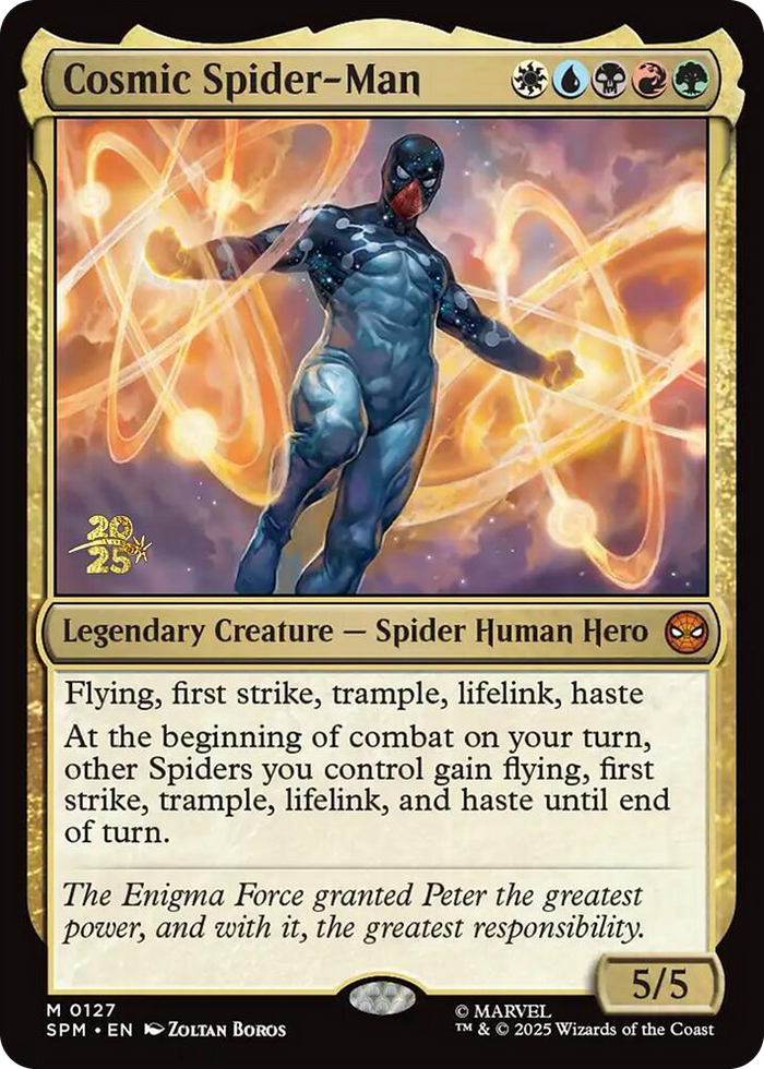 Cosmic Spider-Man #127 M - Prerelease Cards Pokemon card