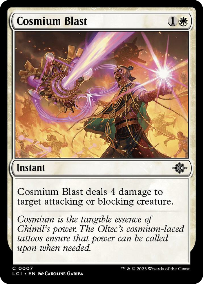 Cosmium Blast #7 C - The Lost Caverns of Ixalan Pokemon card