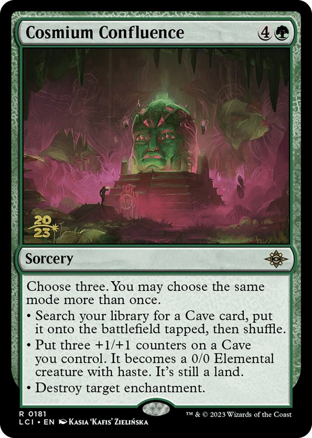 0181 Cosmium Confluence R Prerelease Cards