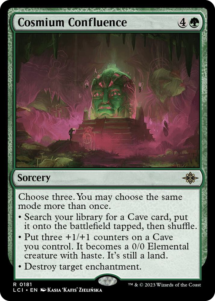 0181 Cosmium Confluence R The Lost Caverns of Ixalan