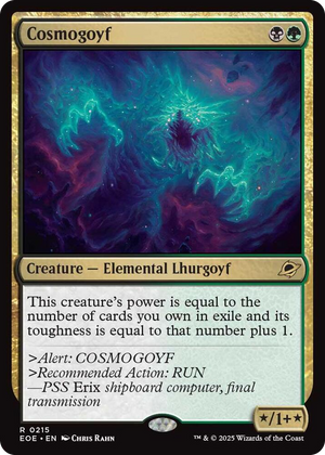 0215 Cosmogoyf R Edge of Eternities