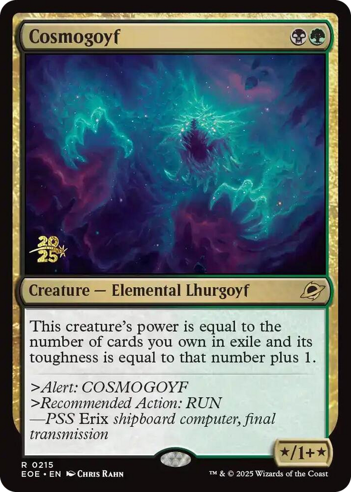 Cosmogoyf #215 R - Prerelease Cards Pokemon card