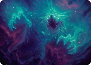 0024 Cosmogoyf Art Card S Art Series: Edge of Eternities