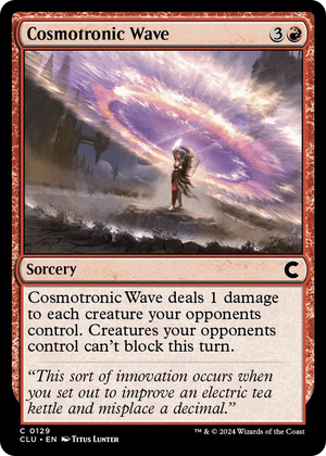 0129 Cosmotronic Wave C Ravnica: Clue Edition