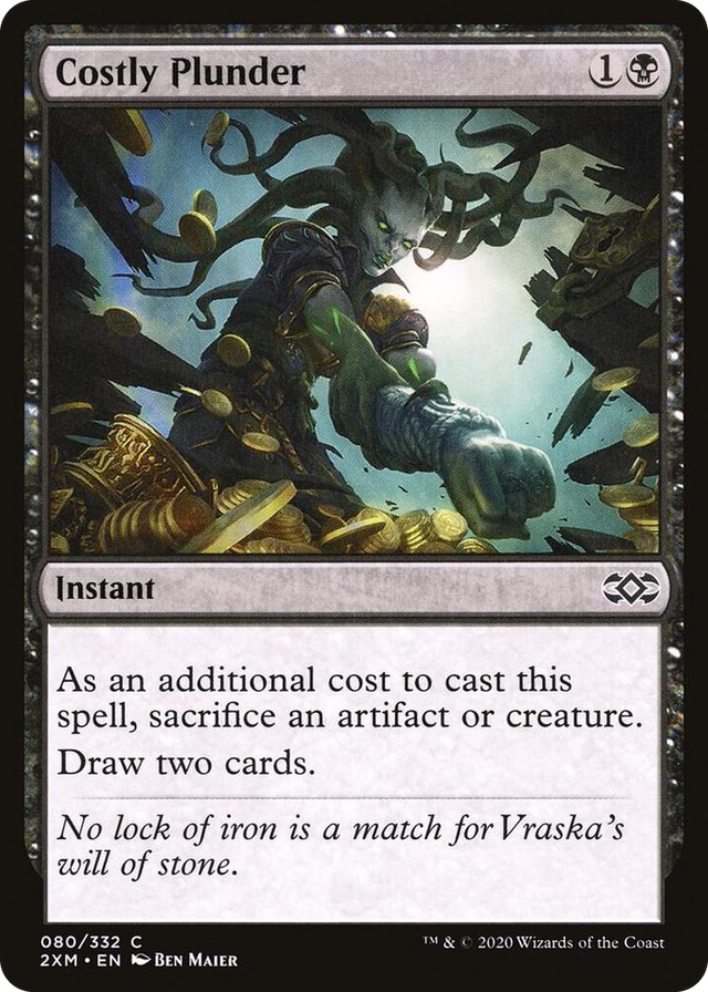 0080 Costly Plunder C Double Masters