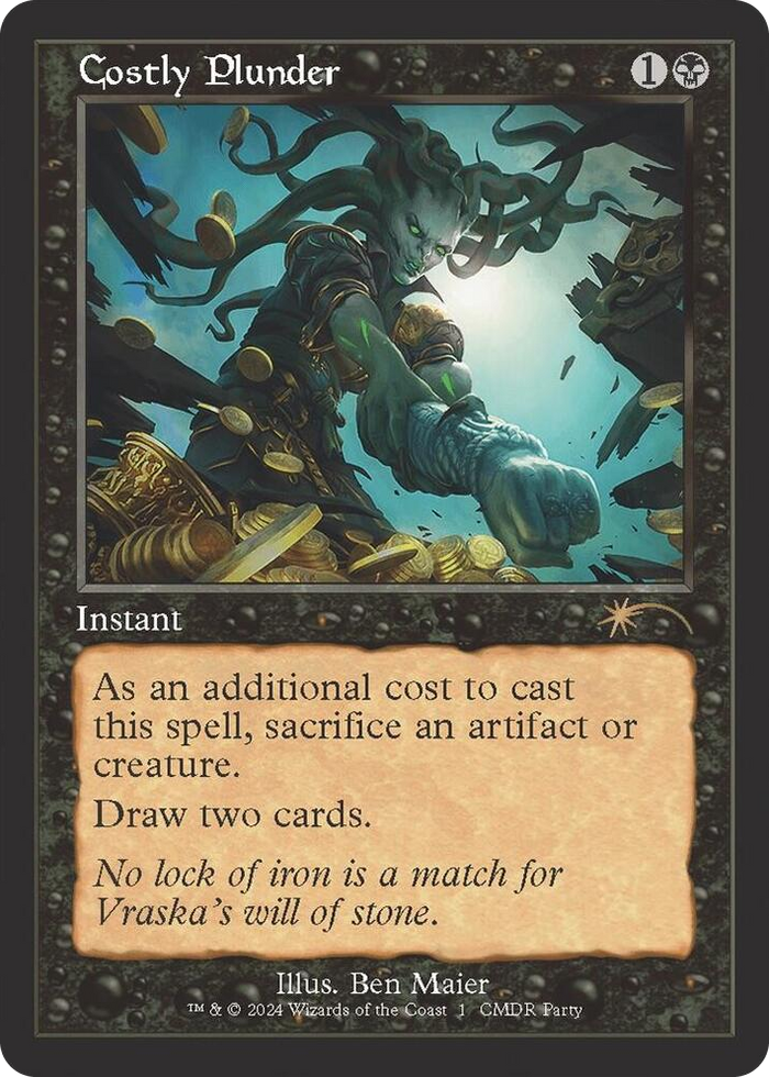 Costly Plunder (Retro Frame) #1 P - WPN & Gateway Promos Pokemon card