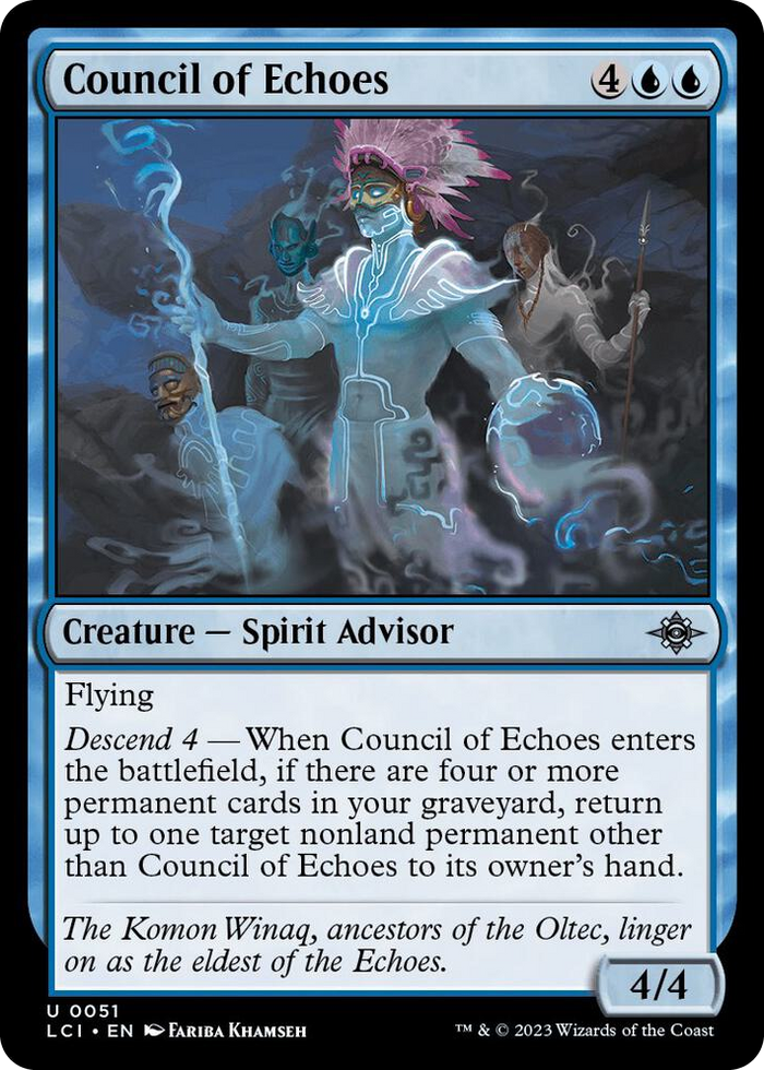 Council of Echoes #51 U - The Lost Caverns of Ixalan Pokemon card
