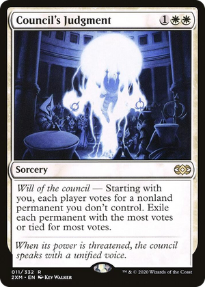 0011 Council's Judgment R Double Masters