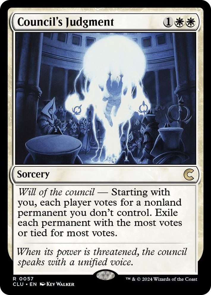 0057 Council's Judgment R Ravnica: Clue Edition