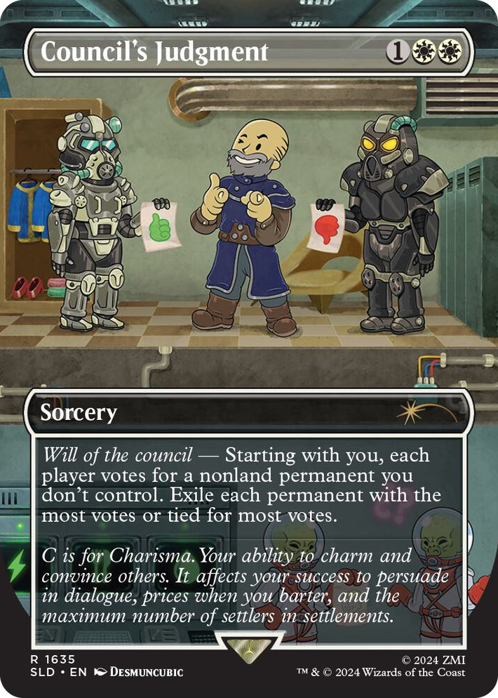 1635 Council's Judgment (1635) R Secret Lair Drop Series
