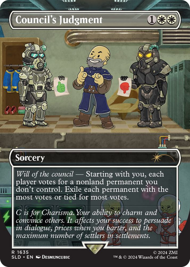 1635 Council's Judgment (1635) R Secret Lair Drop Series