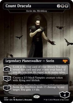 0337 Count Dracula - Sorin the Mirthless M Innistrad: Crimson Vow