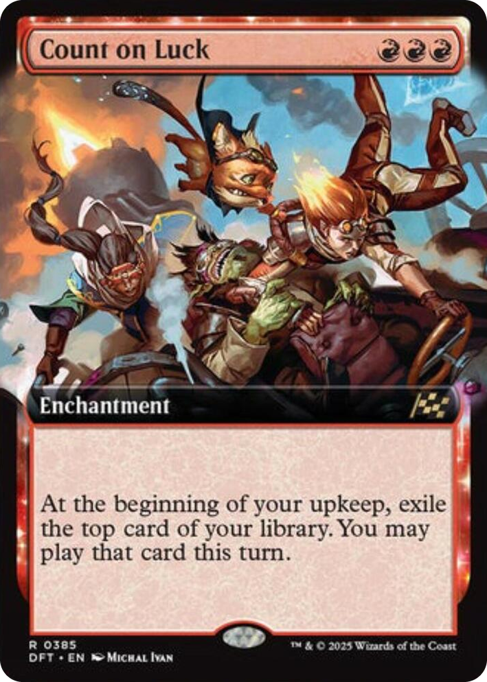 0385 Count on Luck (Extended Art) R Aetherdrift