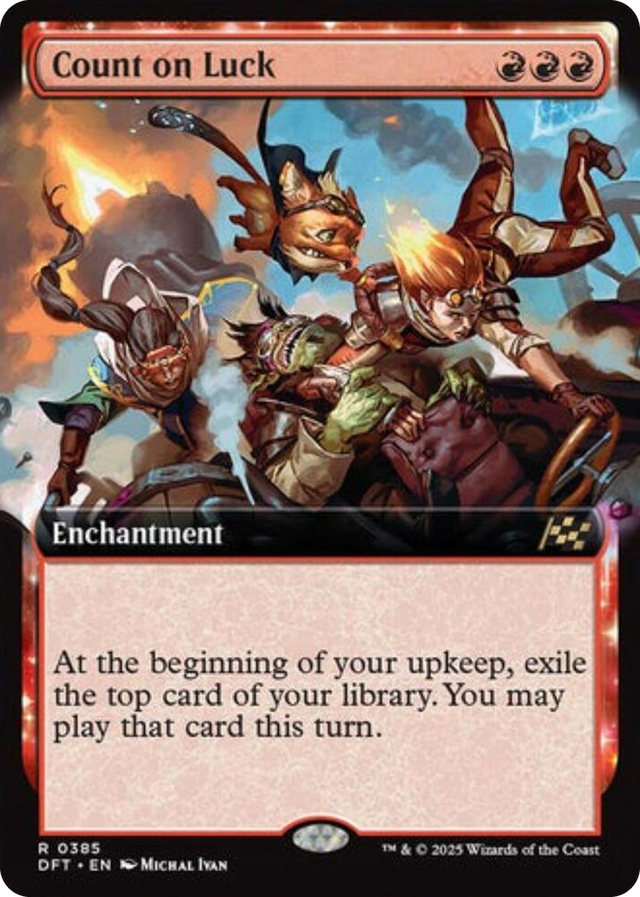 0385 Count on Luck (Extended Art) R Aetherdrift