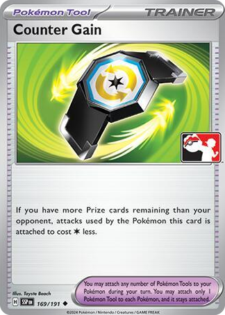 0169 Counter Gain Uncommon Prize Pack Series Cards