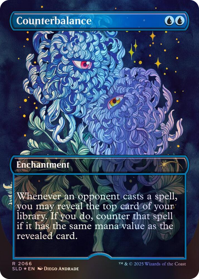 Counterbalance (2066) (Rainbow Foil) #2066 R - Secret Lair Drop Series Pokemon card