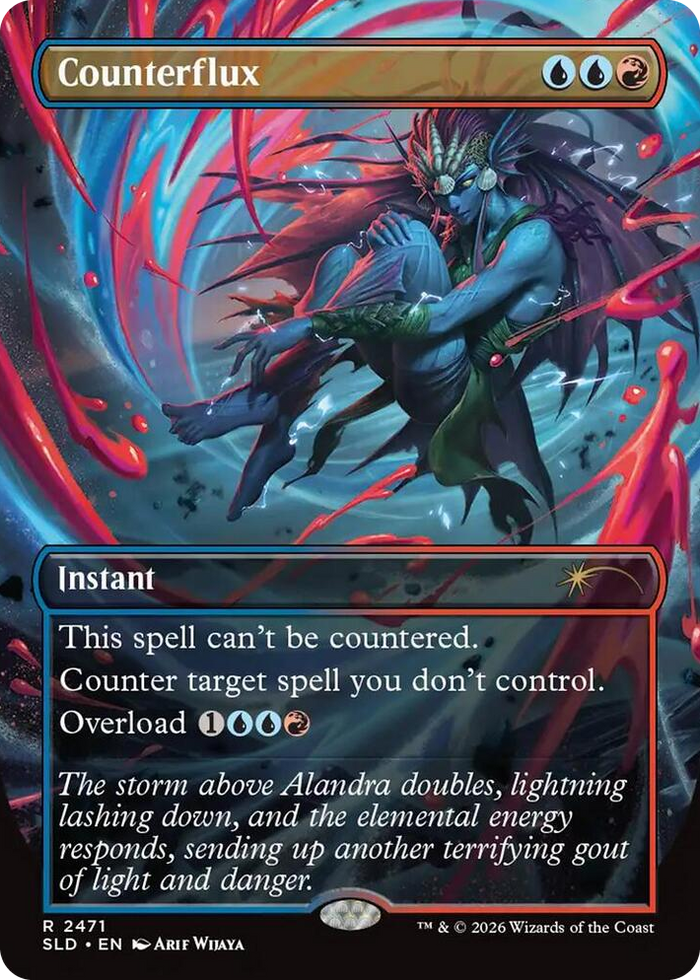 Counterflux (2471) #2471 R - Secret Lair Drop Series Pokemon card