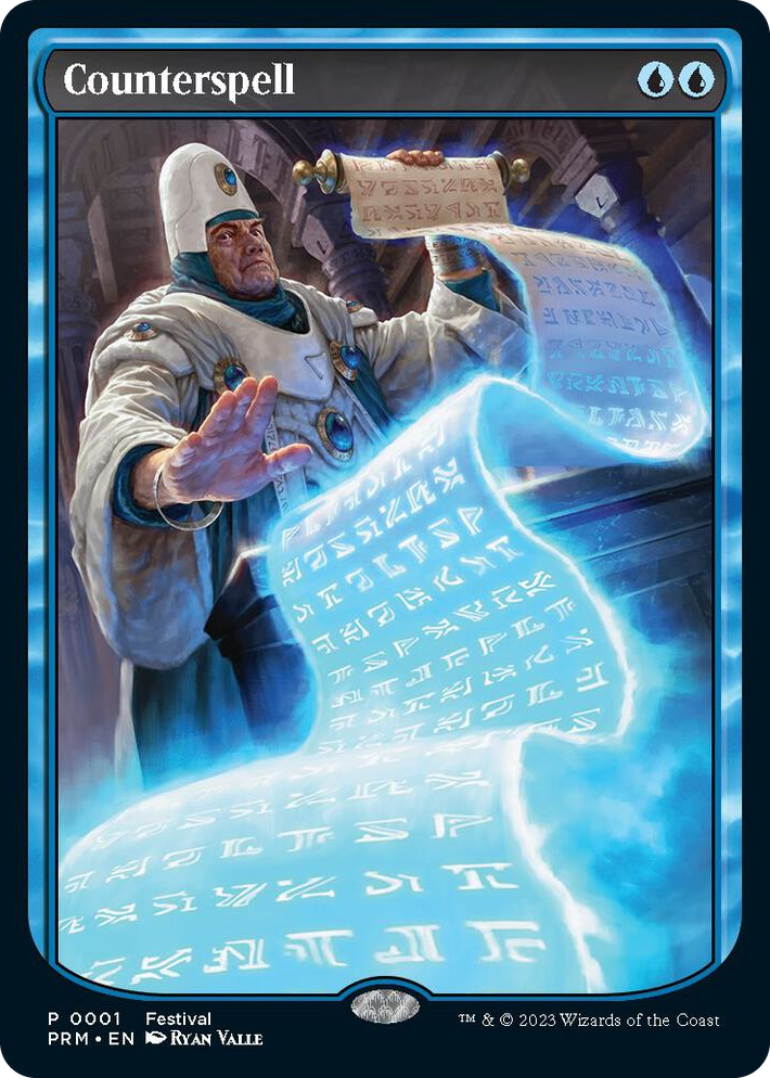 0001 Counterspell P MagicFest Cards