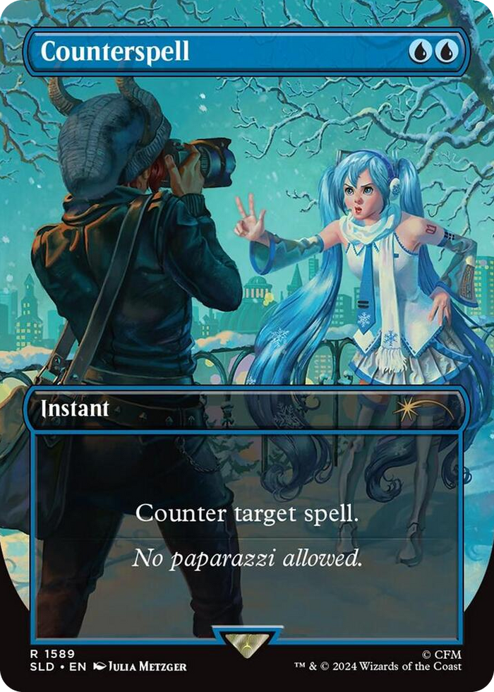 Counterspell (1589) #1589 R - Secret Lair Drop Series Pokemon card