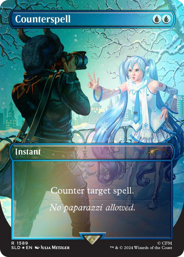 1589 Counterspell (1589) (Rainbow Foil) R Secret Lair Drop Series
