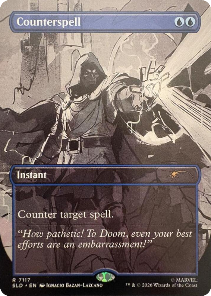Counterspell (7117) #7117 R - Secret Lair Drop Series Pokemon card