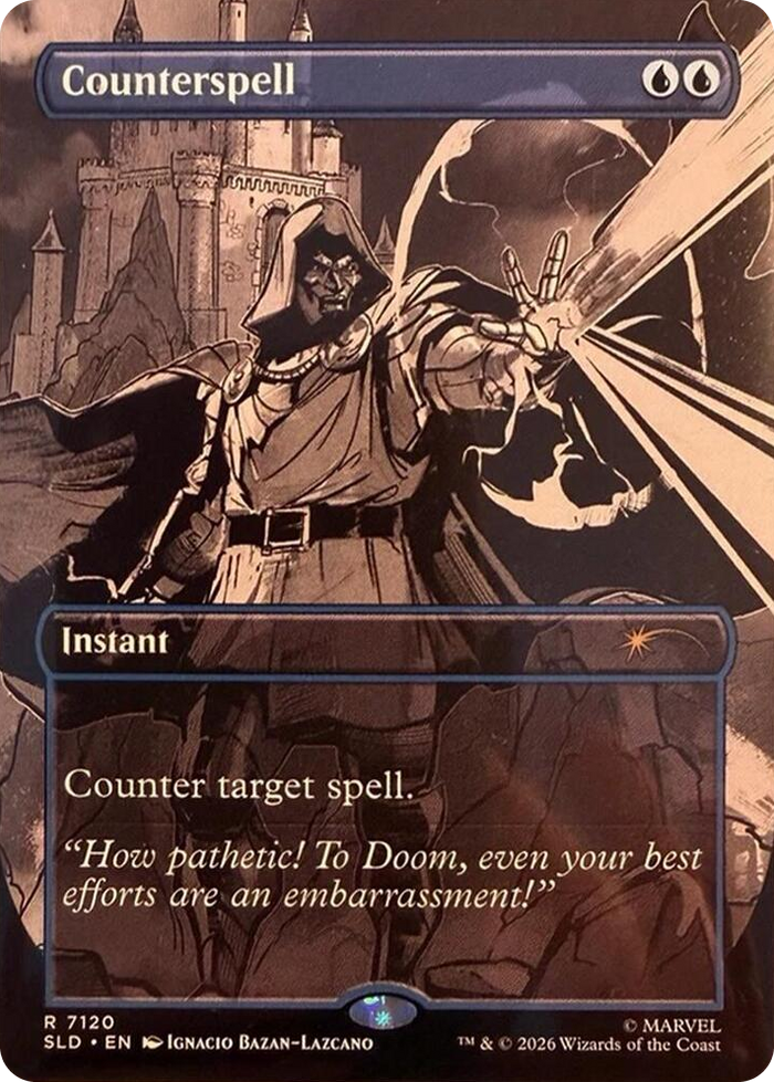 Counterspell (7120) #7120 R - Secret Lair Drop Series Pokemon card