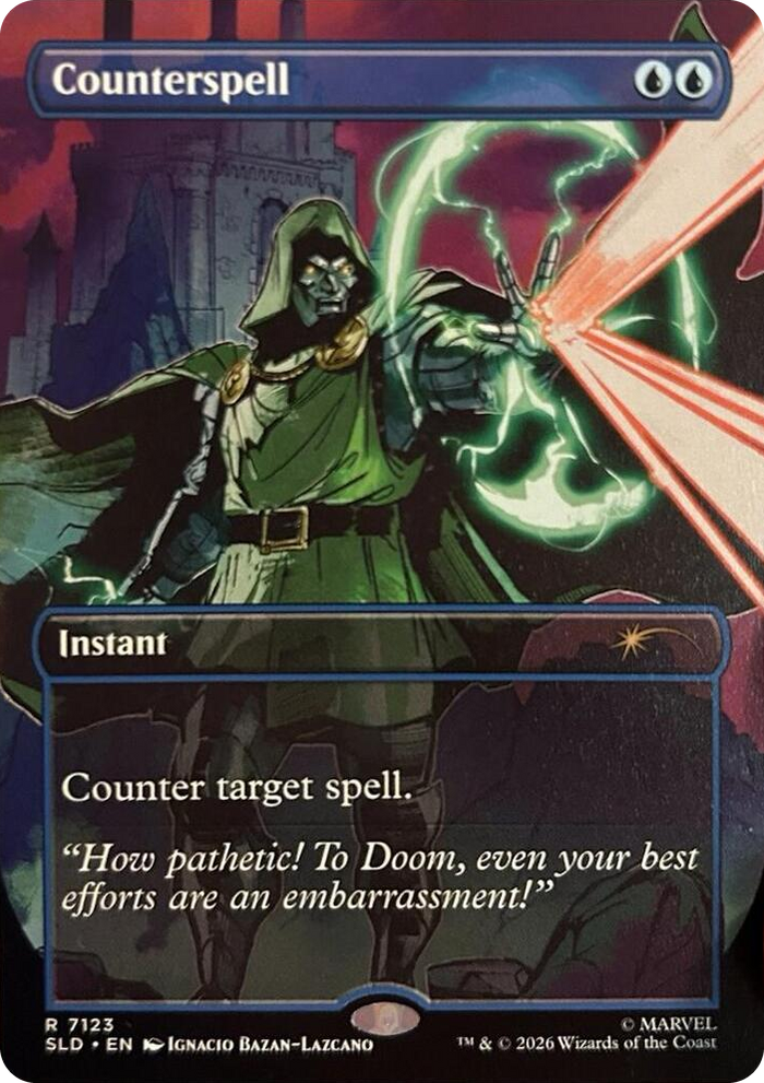 Counterspell (7123) #7123 R - Secret Lair Drop Series Pokemon card