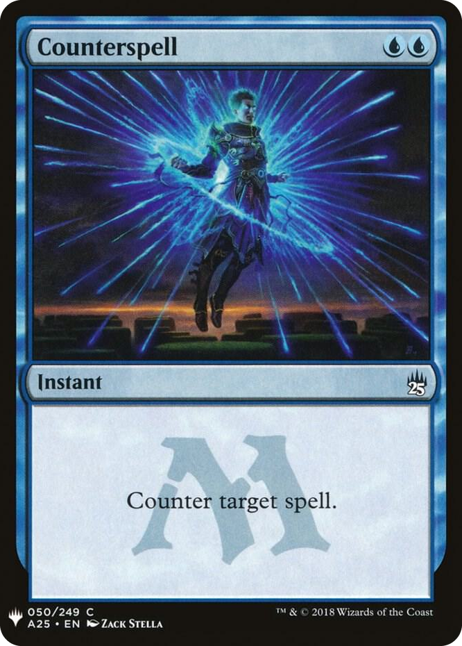 0050 Counterspell (A25) C The List Reprints